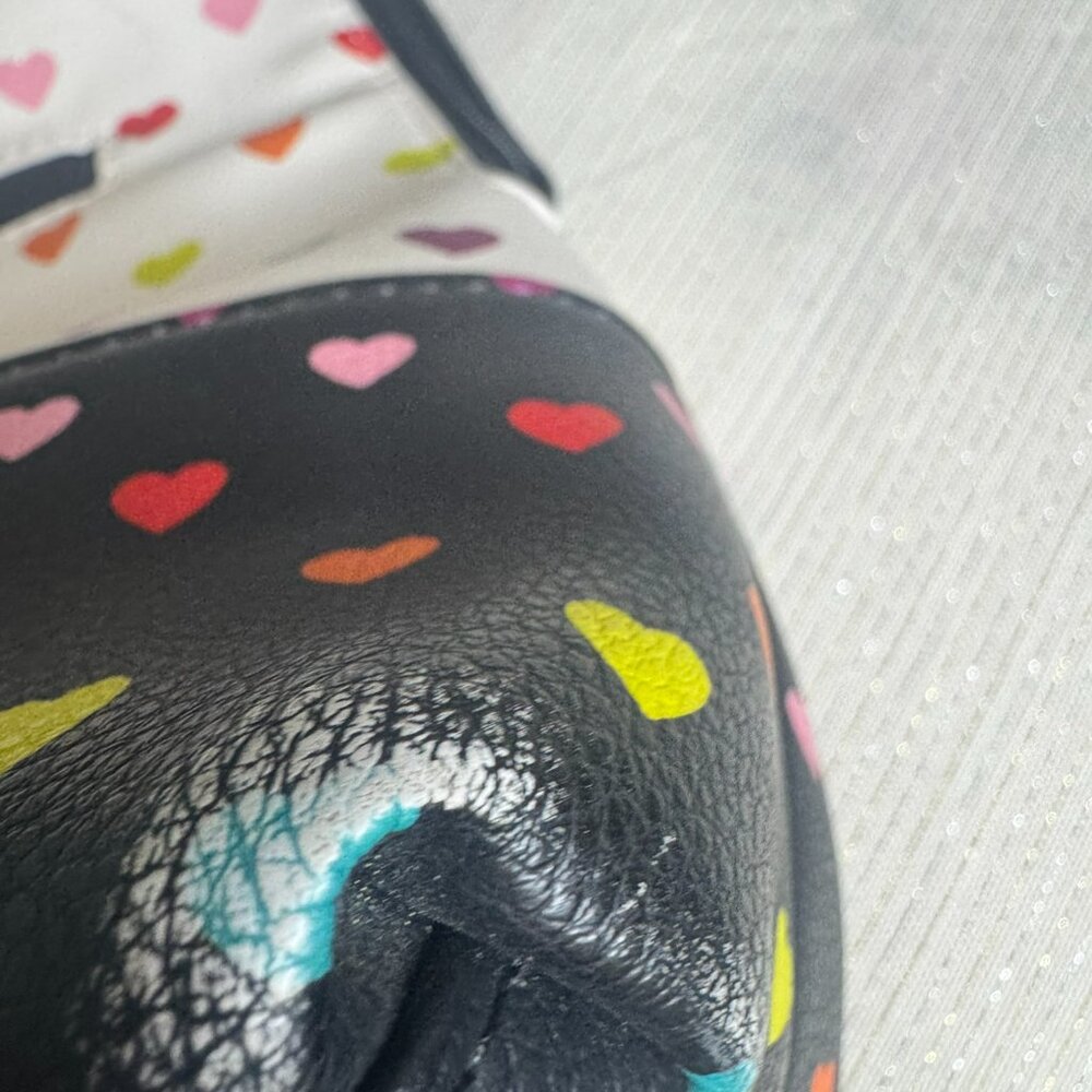Betsey Johnson Hearts Backpack - Picture 3 of 4